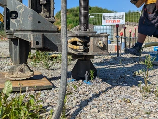 Herstellung Mikropfahl TITAN