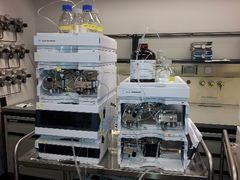 Equipment in the trace compounds analysis laboratory