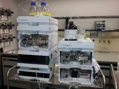 Equipment in the trace compounds analysis laboratory Equipment in the trace compounds analysis laboratory